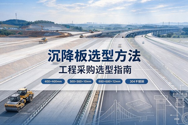 繁昌沉降板选择方法