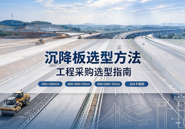 繁昌沉降板选择方法